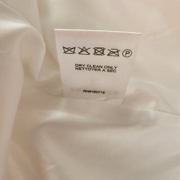 Retrofete Pandora Blazer in White and Crystal Size Large NWT - Picture 12 of 12